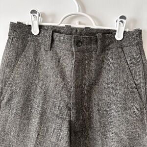 Gray Wool Trousers